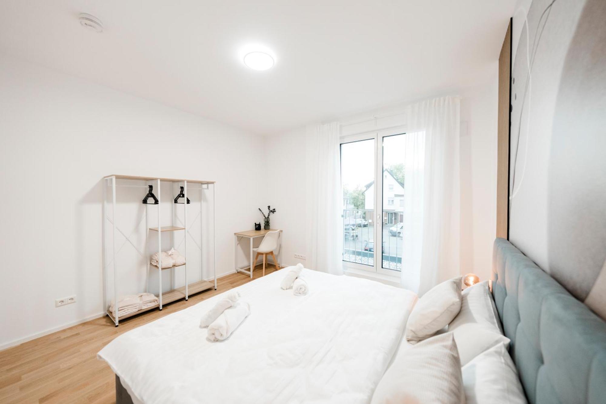 Kocasa-Apartments 01, City-Center Boeblingen, Stellplatz, Balkon, Waipu-Tv エクステリア 写真